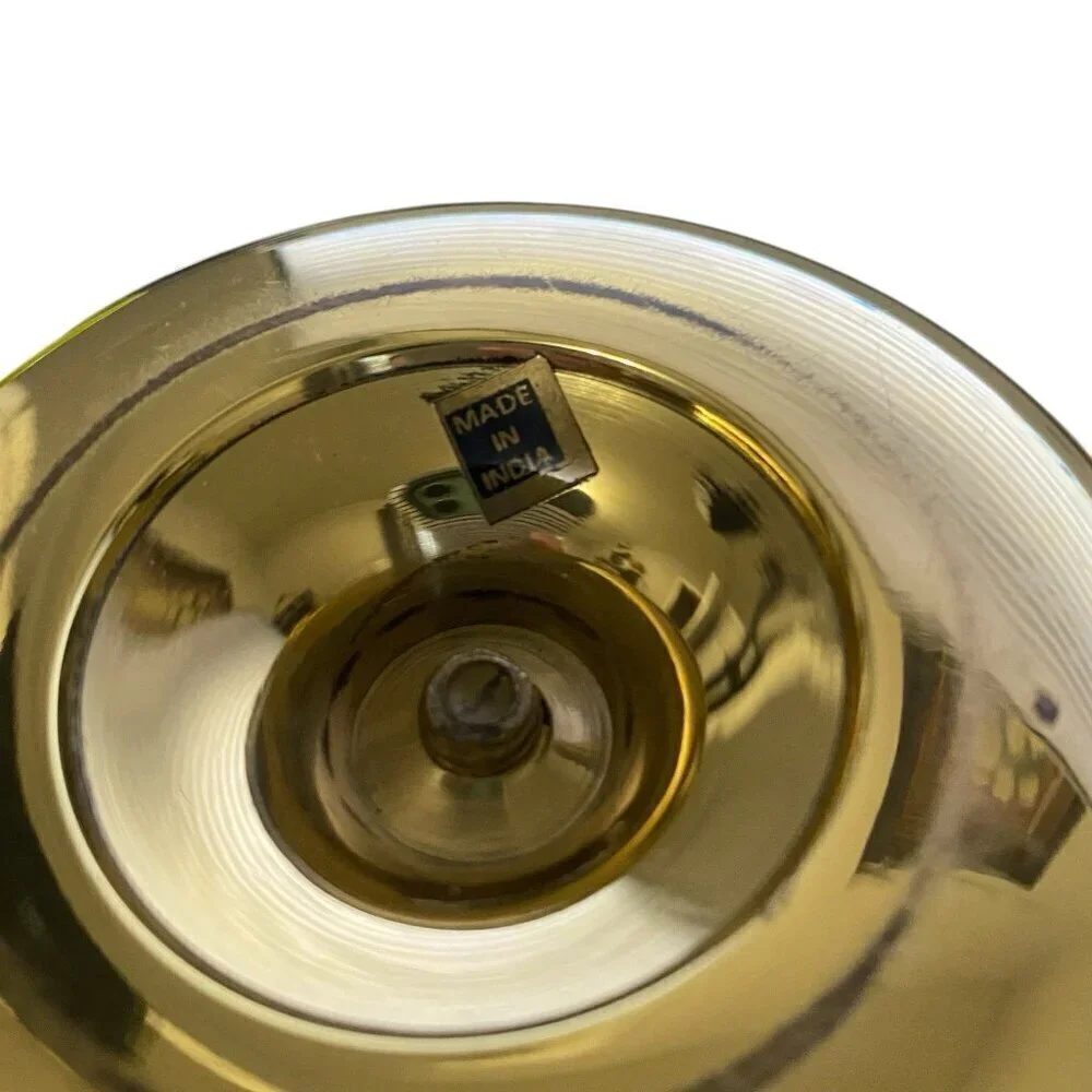Brass Chamberstick Candle Holder 4.5